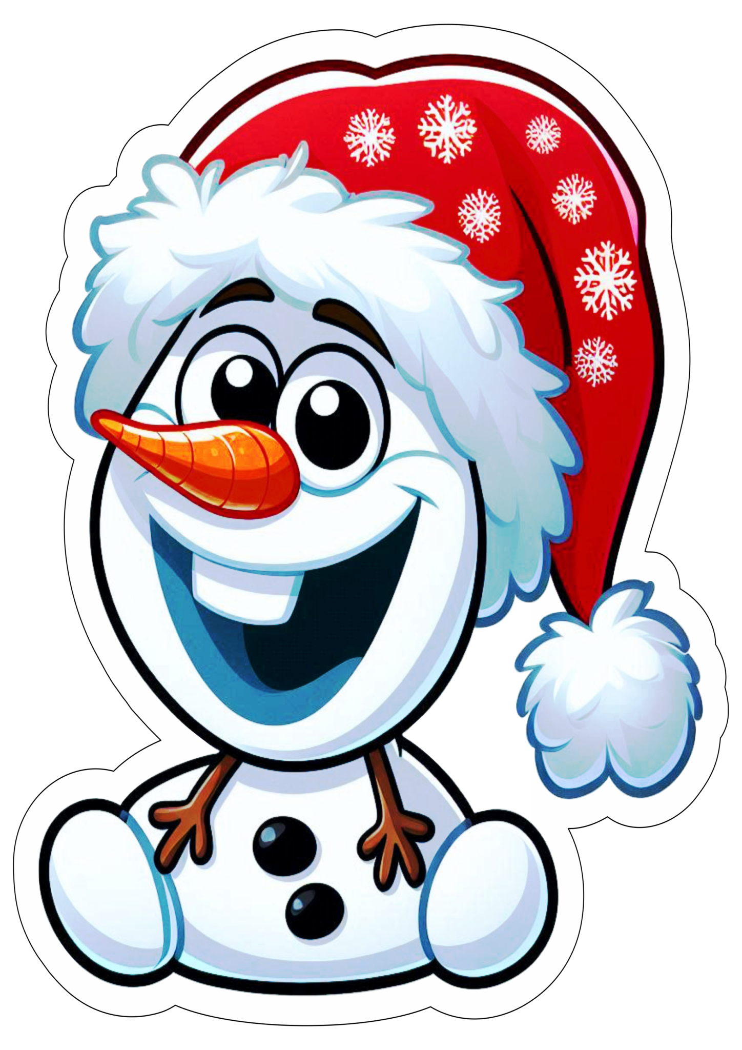 Boneco De Neve Olaf Imagens De Natal Frozen Desenho Fofinho Para