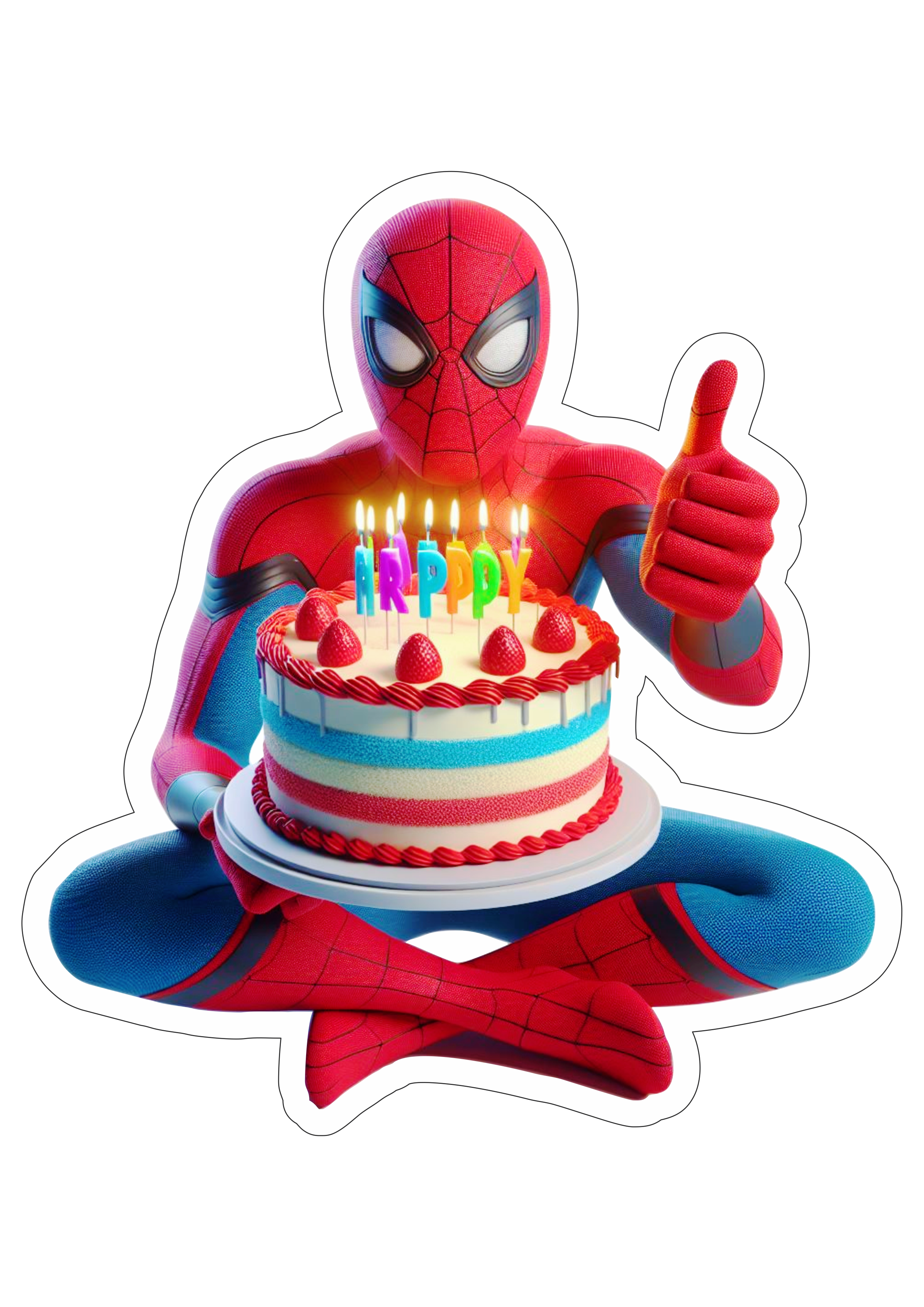 Homem-Aranha decoração de aniversário png