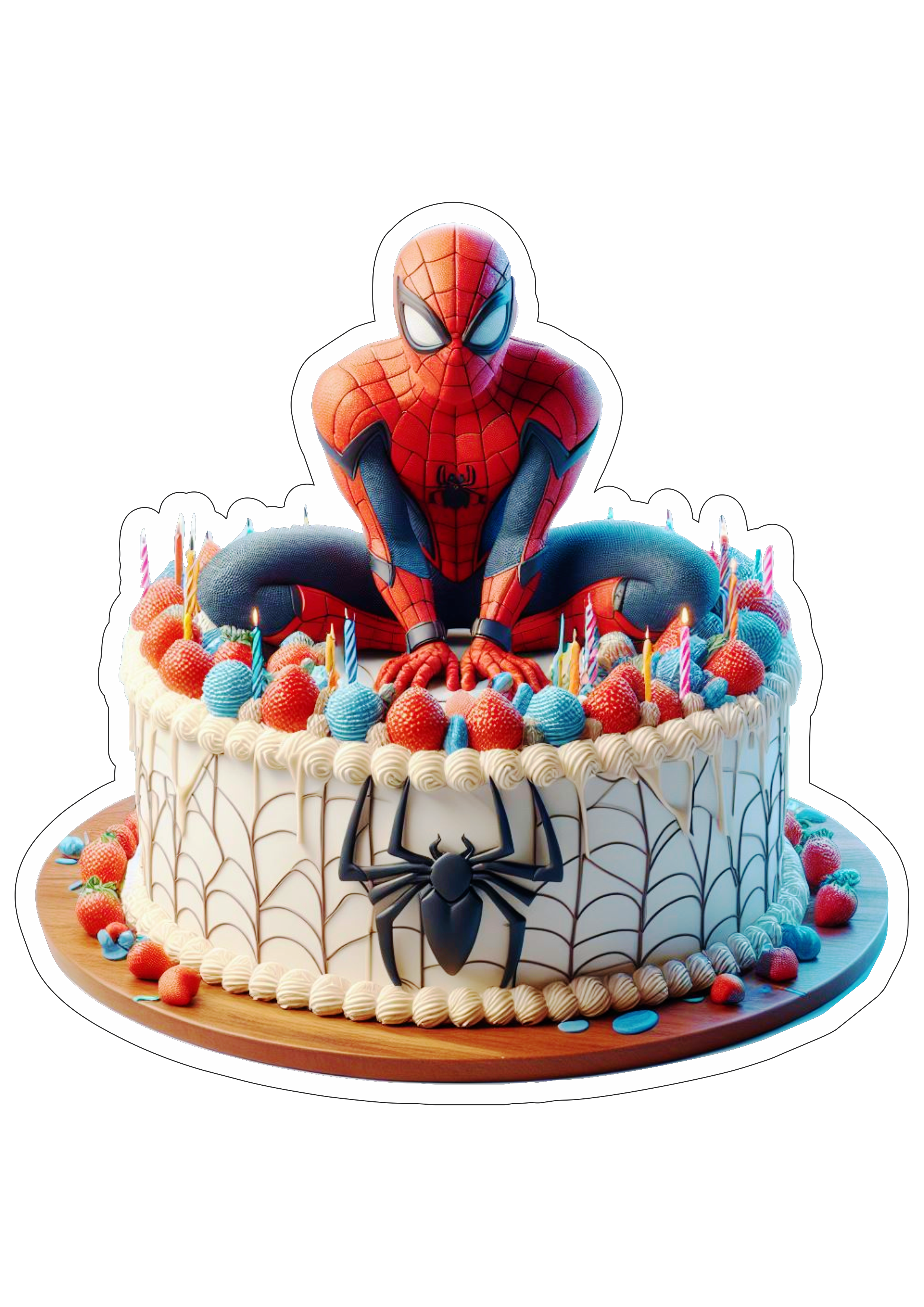 Homem-Aranha decoração de aniversário Marvel super herói png