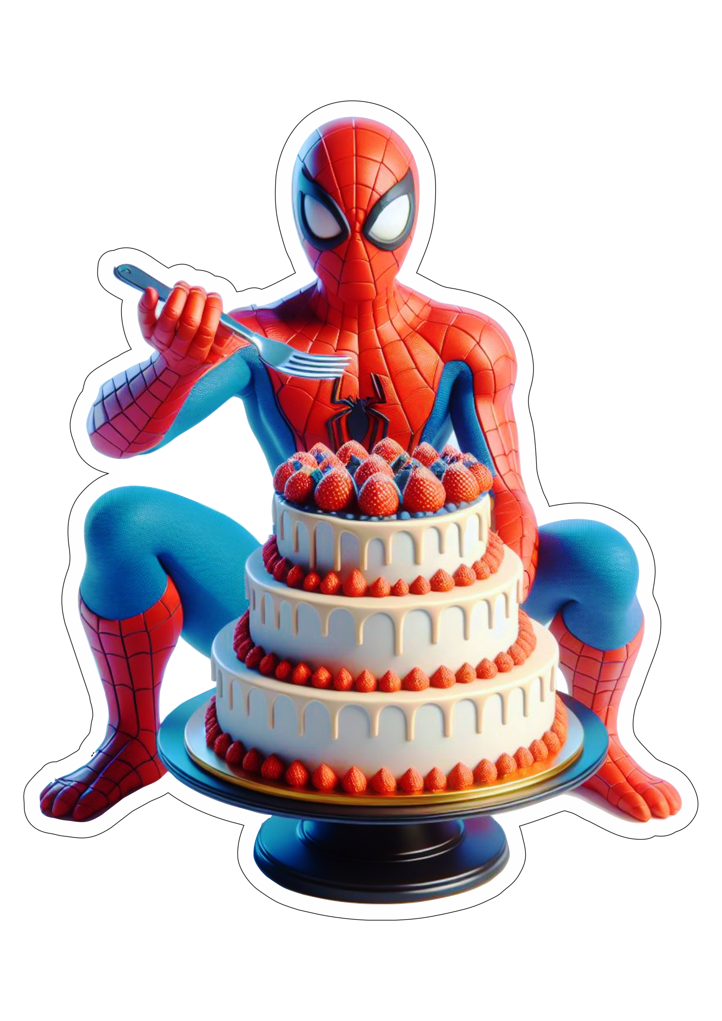 Homem-Aranha decoração de aniversário Marvel super herói festa png