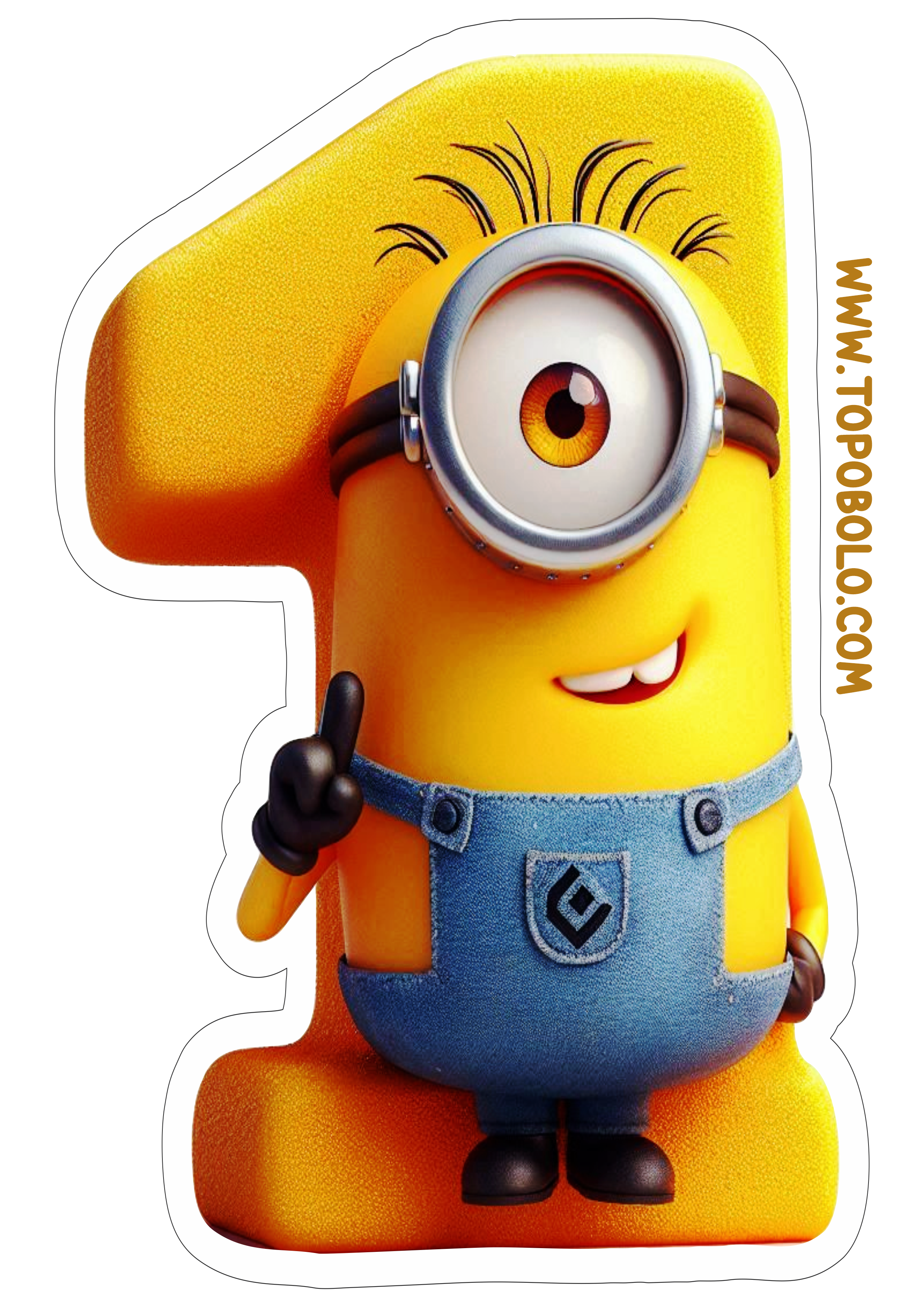 Minions meu malvado favorito decoração de aniversário infantil número 1 ano hora da festa papelaria png