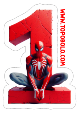 numero-1-homem-aranha-decoracao-de-aniversario