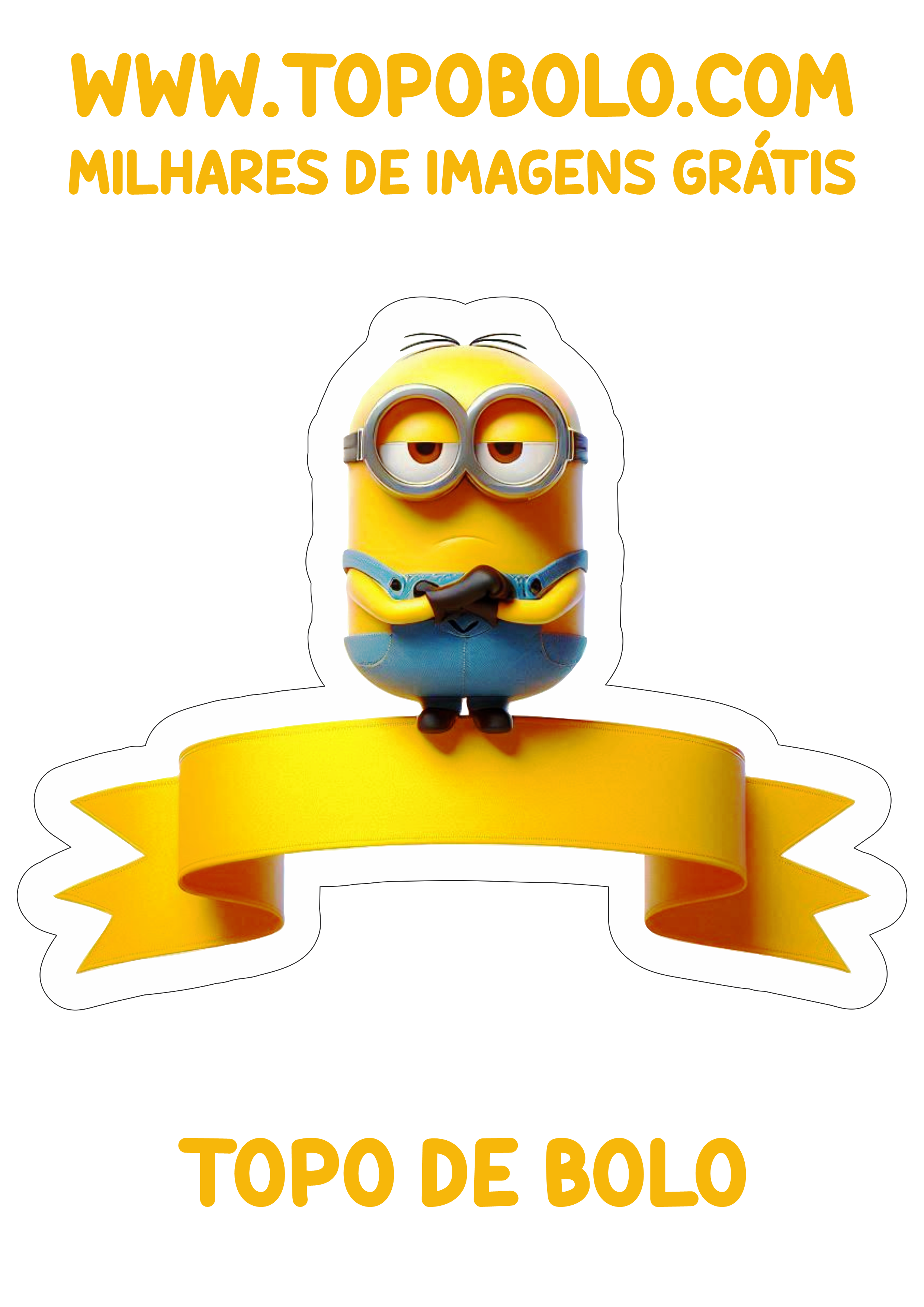 Topo de bolo para imprimir Minions aniversario infantil hora da festa personalizada meu malvado favorito filme png