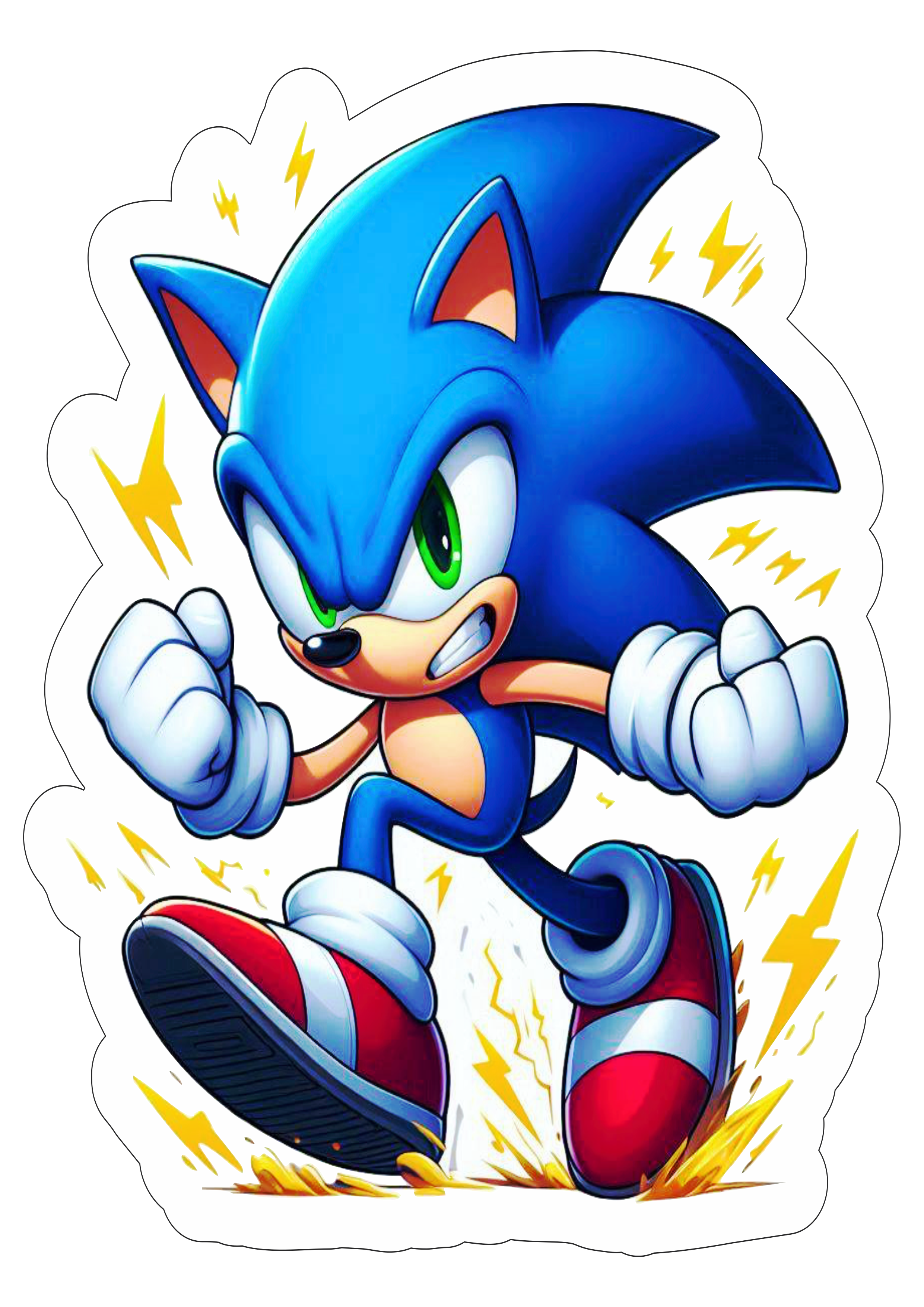 Sonic the Hedgehog png personagem de game decoração de aniversário