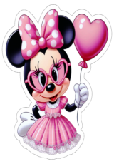 Minnie rosa decoração de aniversário papelaria10