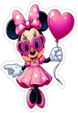 Minnie rosa decoração de aniversário papelaria15