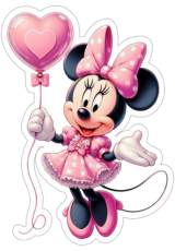 Minnie rosa decoração de aniversário papelaria2