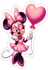 Minnie rosa decoração de aniversário papelaria5