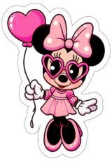 Minnie rosa decoração de aniversário papelaria8