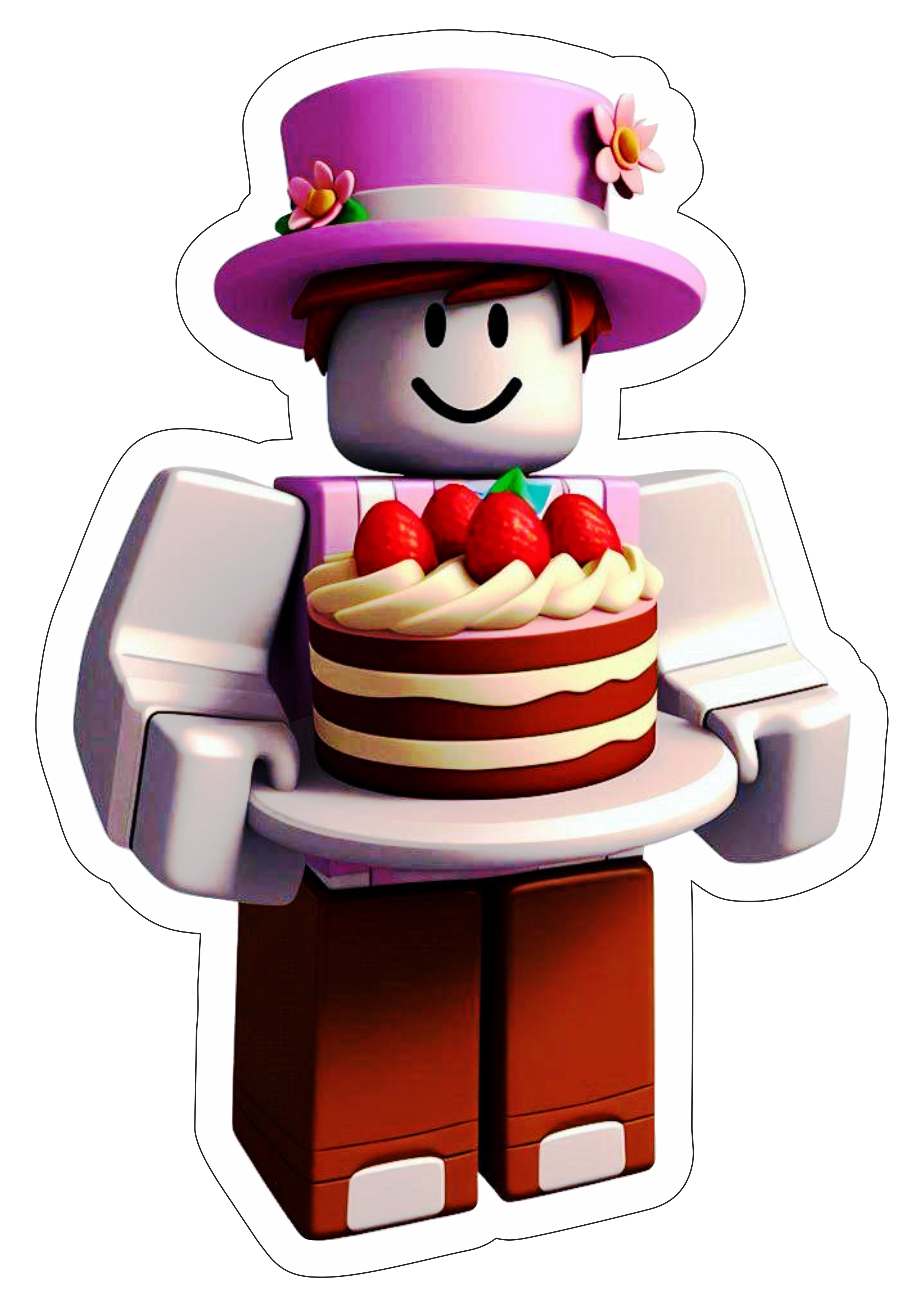 Roblox personagens de games decoração de aniversário png