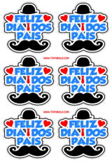 Stickers decoração para o dia dos pais2