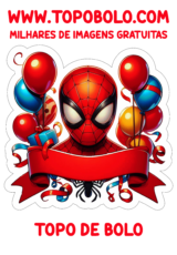 topo de bolo homem-aranha aniversário15