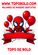 topo de bolo homem-aranha aniversário16