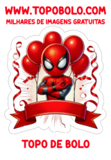 topo de bolo homem-aranha aniversário17