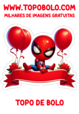 topo de bolo homem-aranha aniversário18