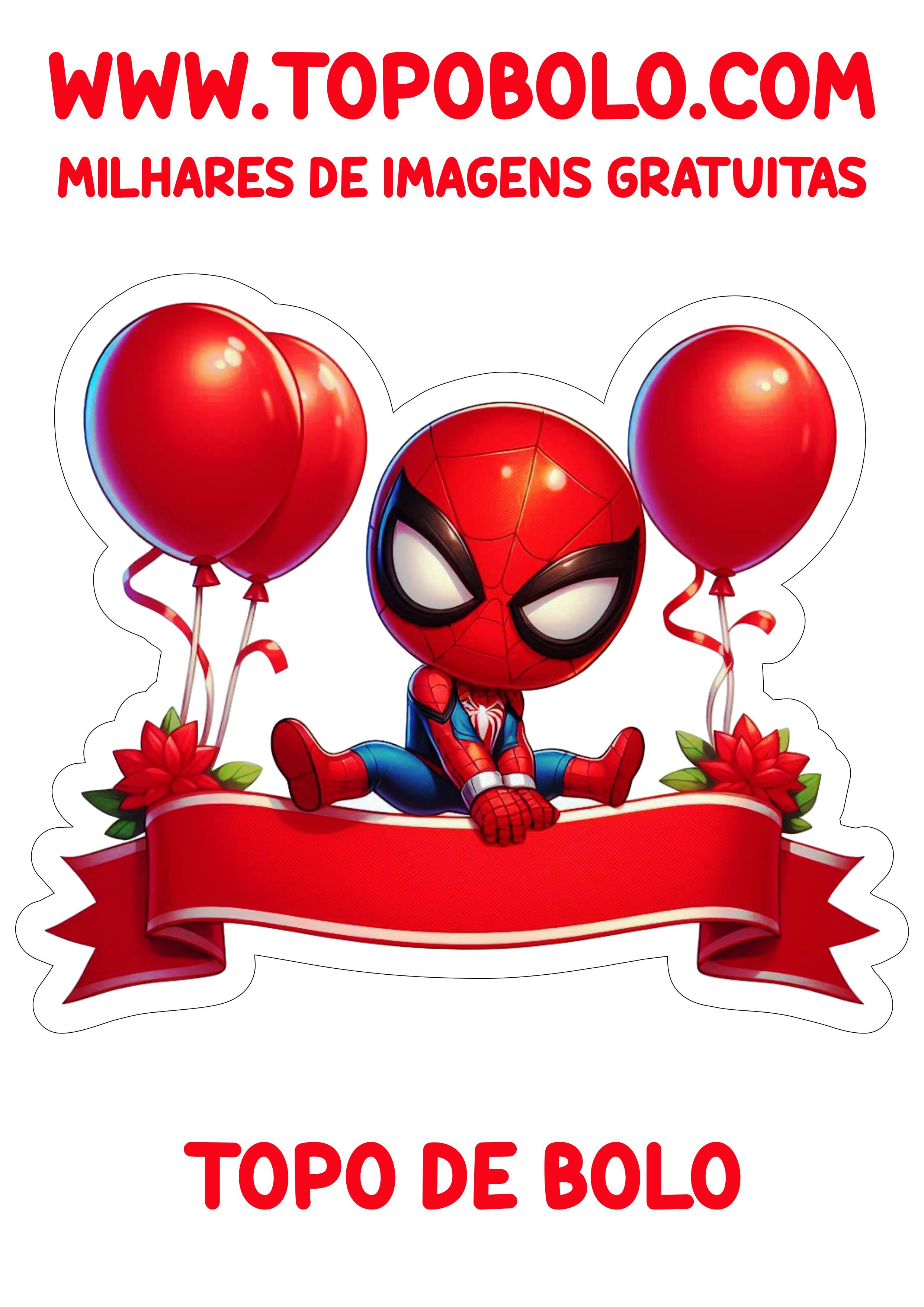 O espetacular Homem-Aranha decoração para topo de bolo de aniversário png ultimate spider-man topper