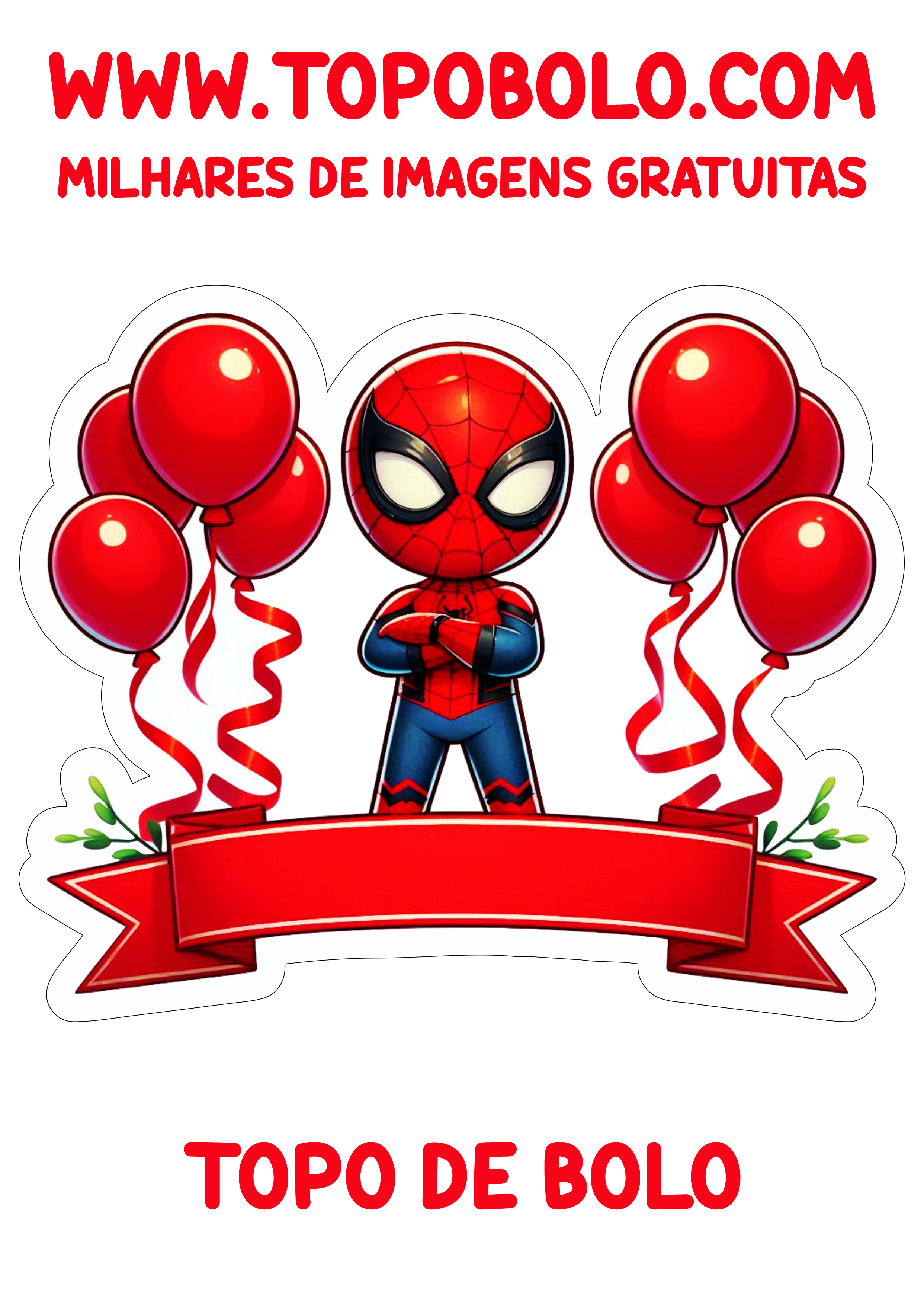 O espetacular Homem-Aranha decoração para topo de bolo de aniversário png ultimate spider-man topper cake