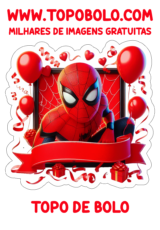 topo de bolo homem-aranha aniversário9