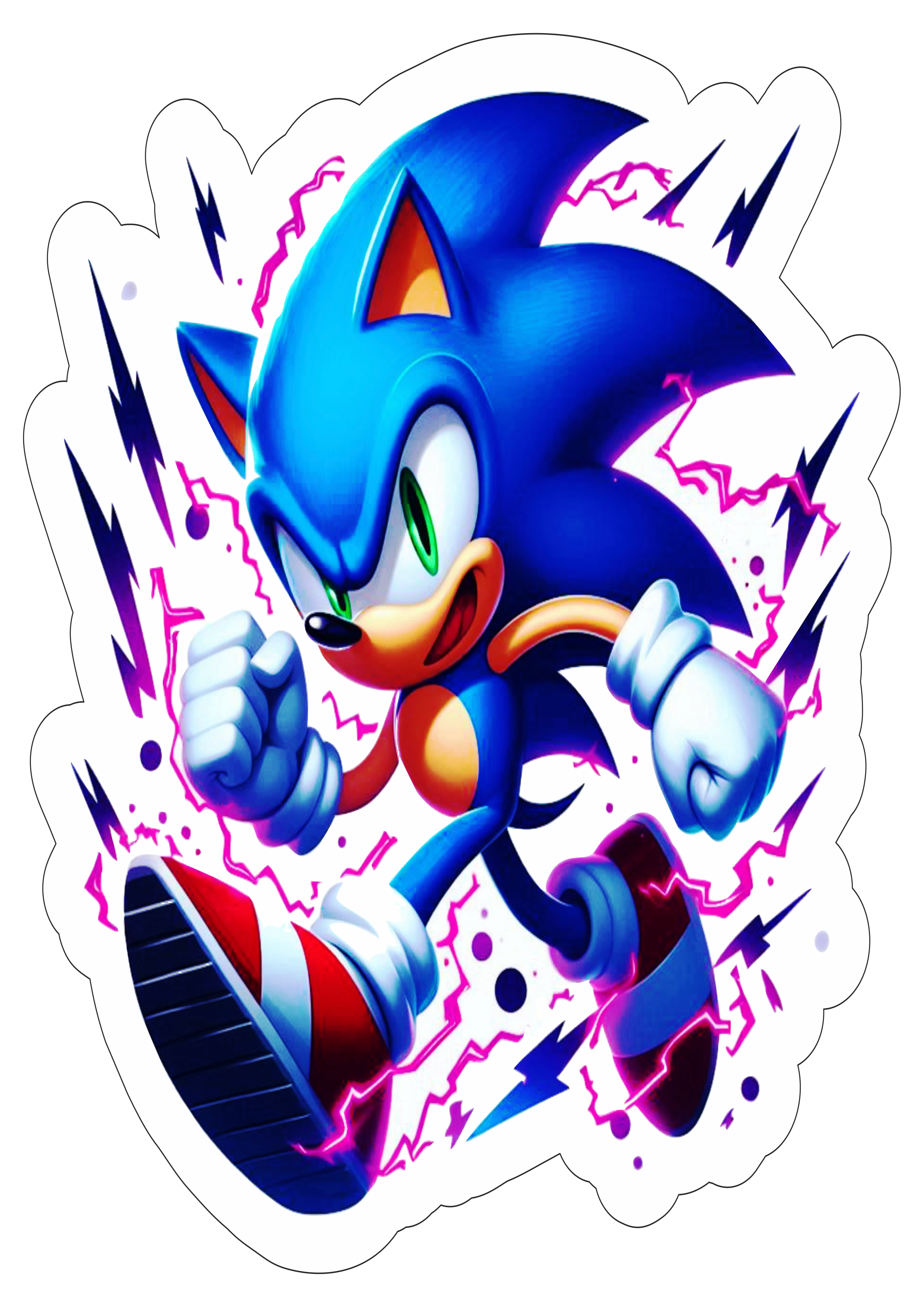 Desenho infantil Sonic the Hedgehog Sonic 3 png alta velocidade