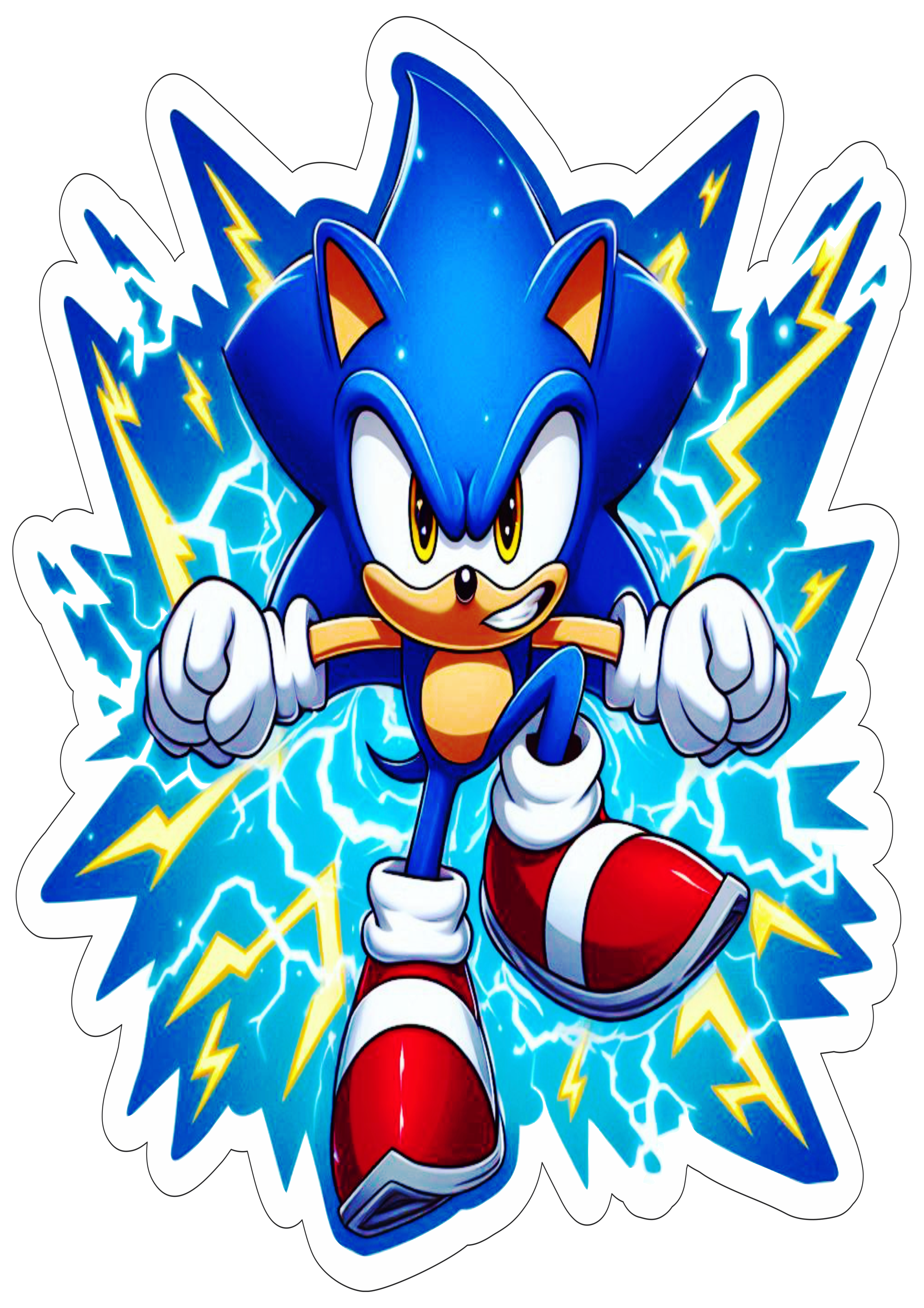 Desenho infantil Sonic the Hedgehog Sonic 3 png alta velocidade raio azul