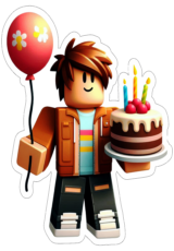 Roblox decoração de aniversário imagem sem fundo18