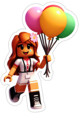 Roblox decoração de aniversário imagem sem fundo20