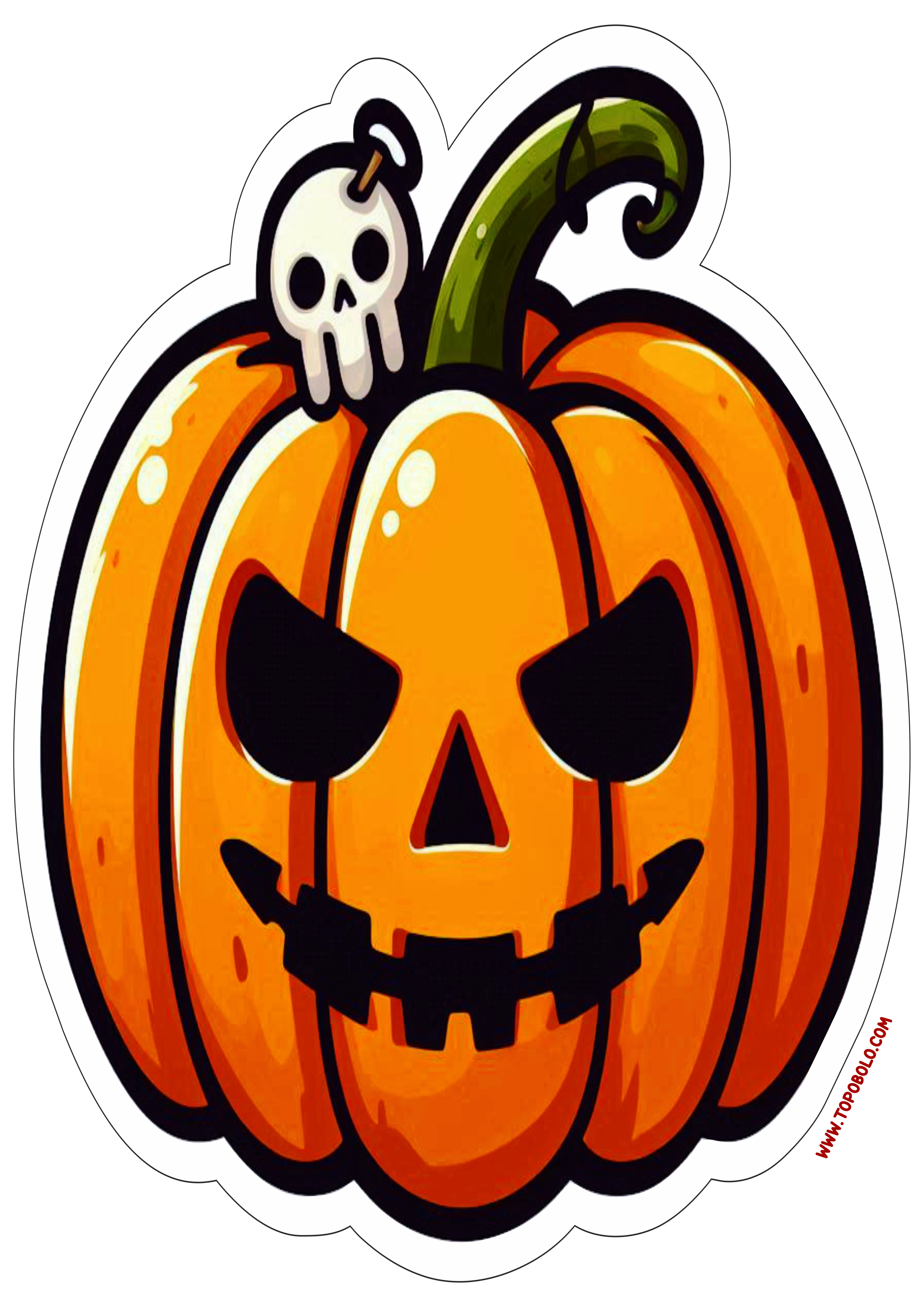 Imagens png decoração de Halloween abóbora