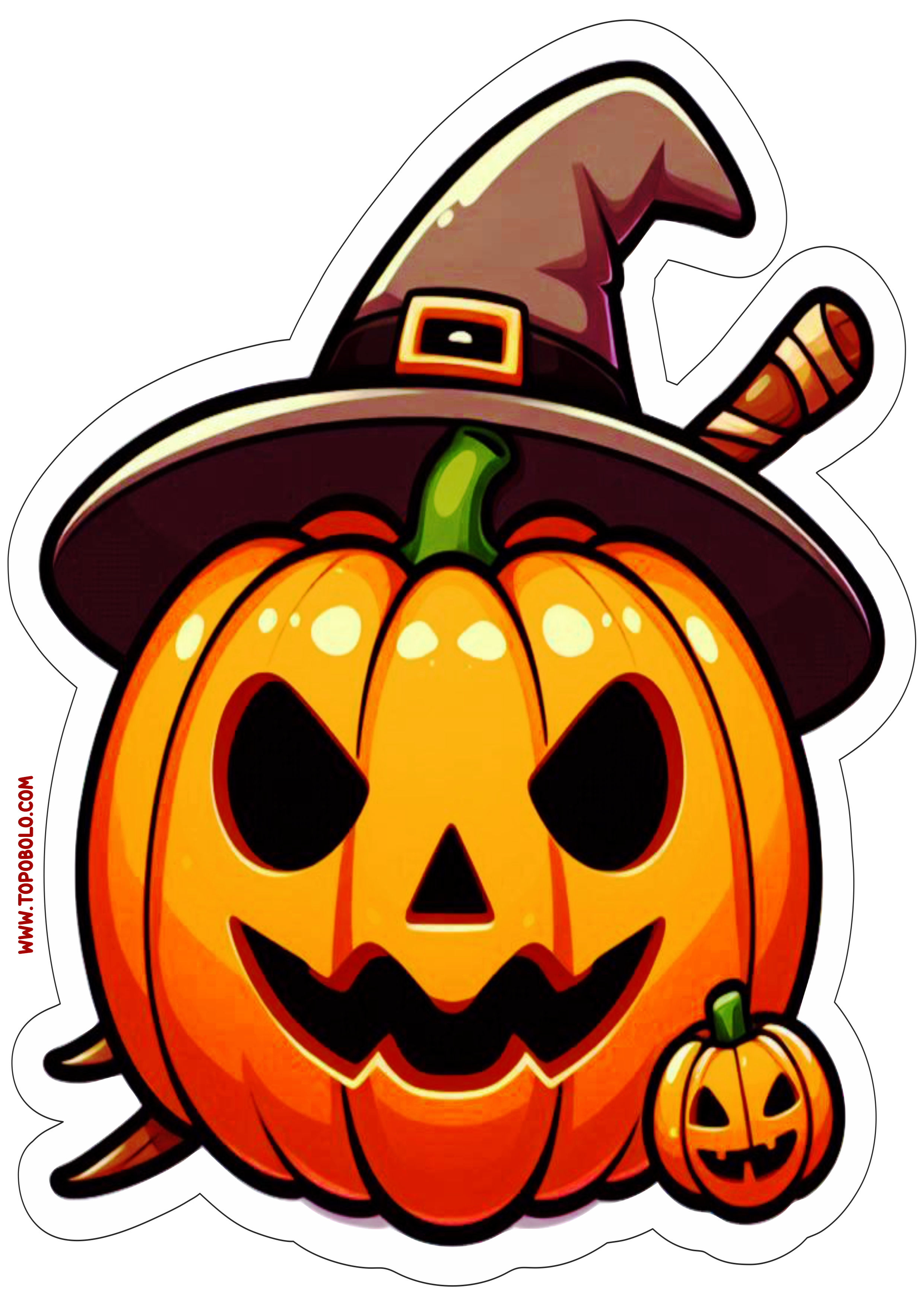 Abóbora de Halloween pack de imagens para decoração de festa desenho simples free fundo transparente png