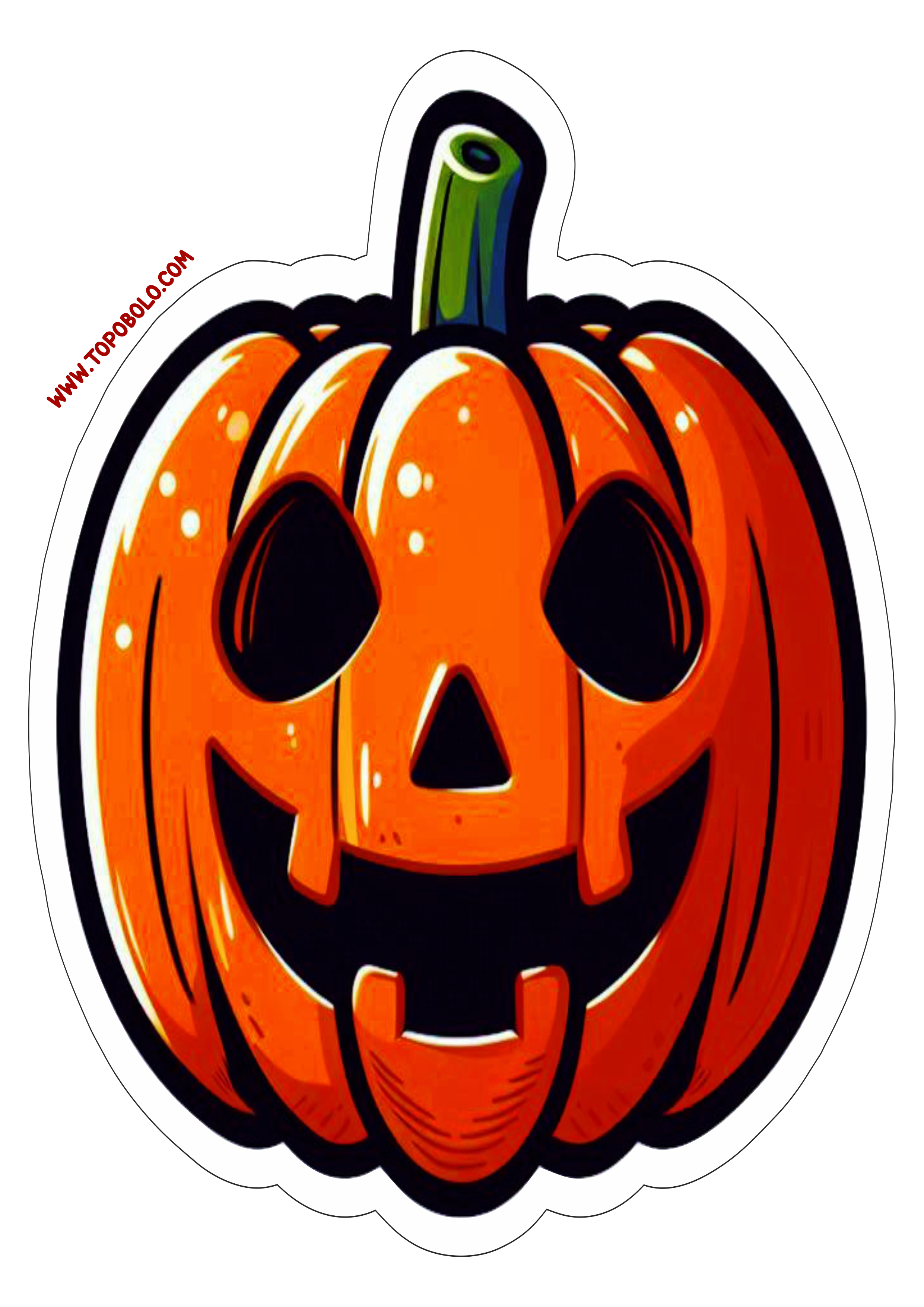 Abóbora de Halloween pack de imagens para decoração de festa desenho simples free fundo transparente ilustração clipart vetor png