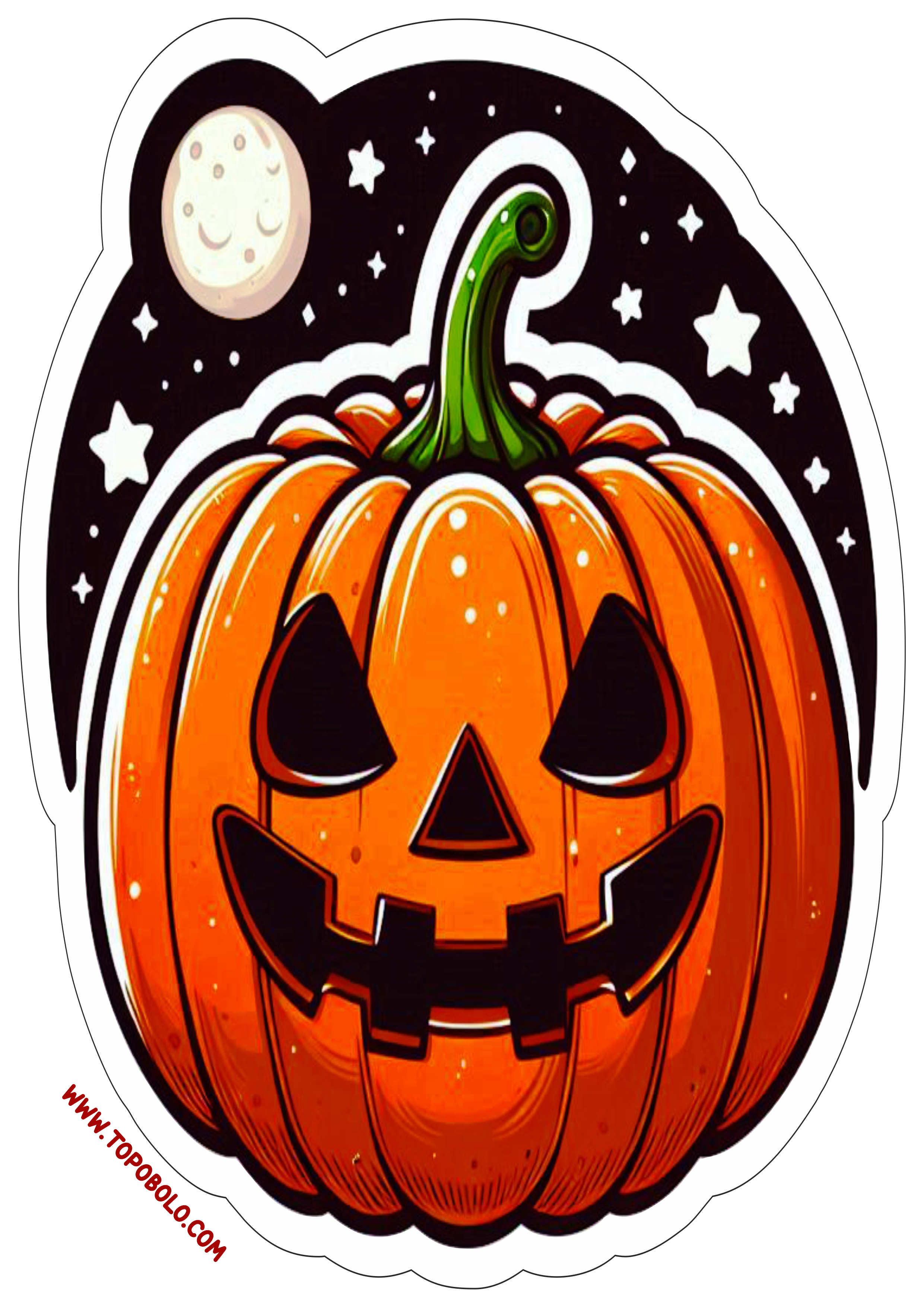 Imagens png decoração de Halloween abóbora desenho fundo transparente ilustração vetor clipart