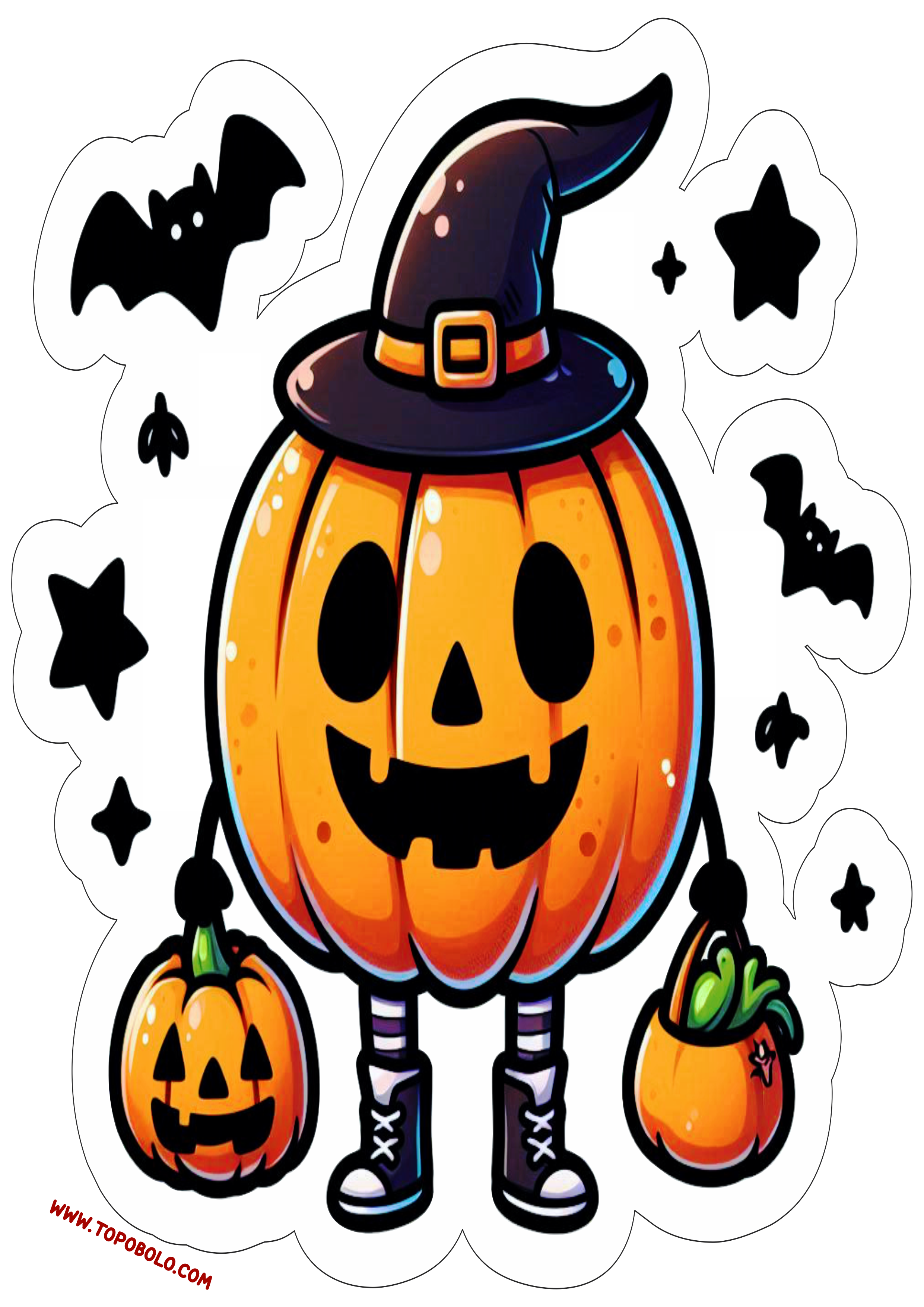 Imagens png decoração de Halloween abóbora desenho fundo transparente ilustração vetor clipart grátis para imprimir