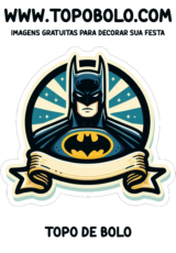 batman topo de bolo para imprimir e decorar sua festa12