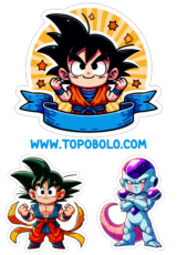 dragon ball z topo de bolo para imprimir5