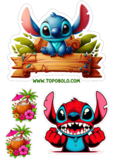 stitch topo de bolo de aniversário para imprimir5