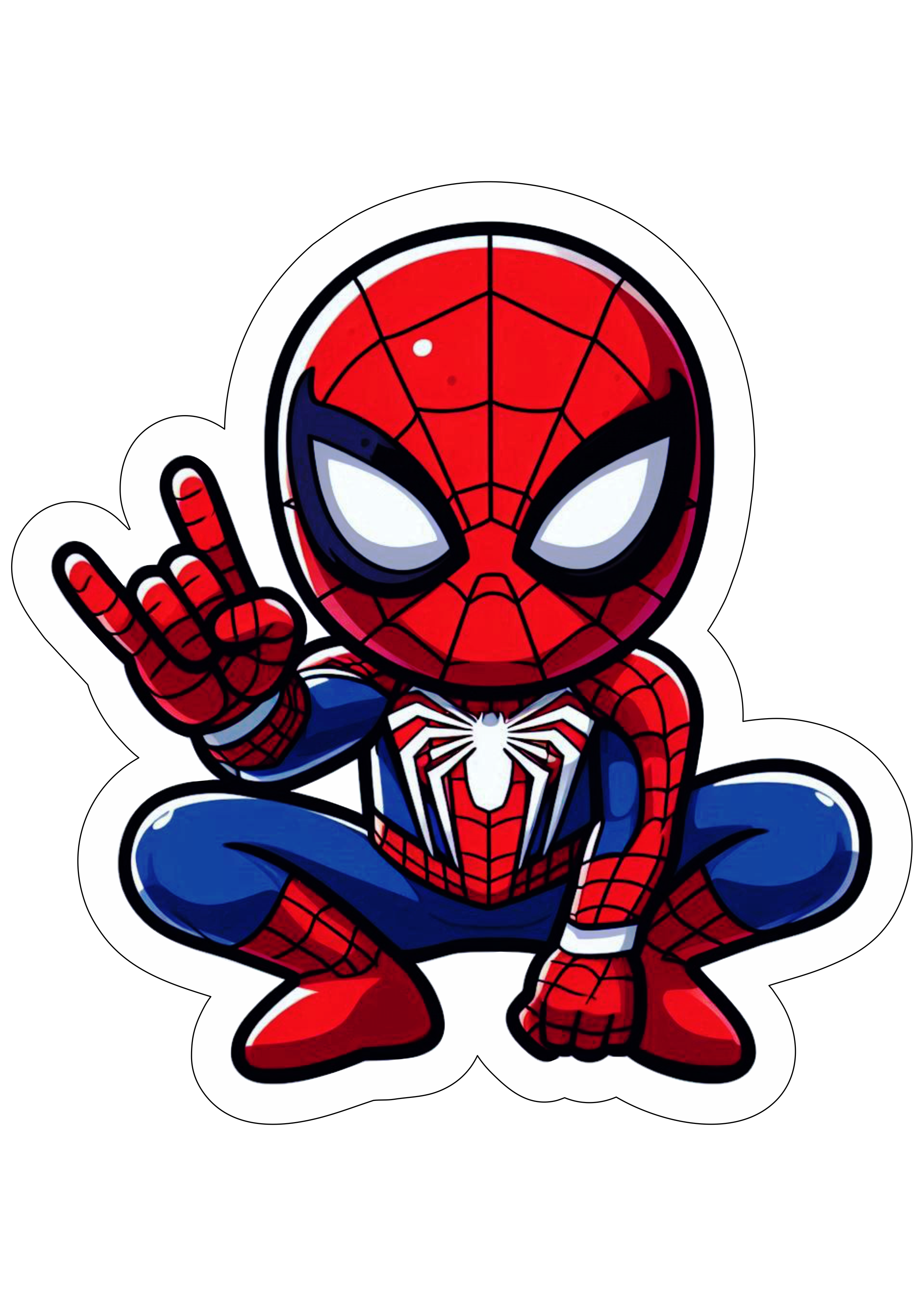 Homem-Aranha desenho simples png