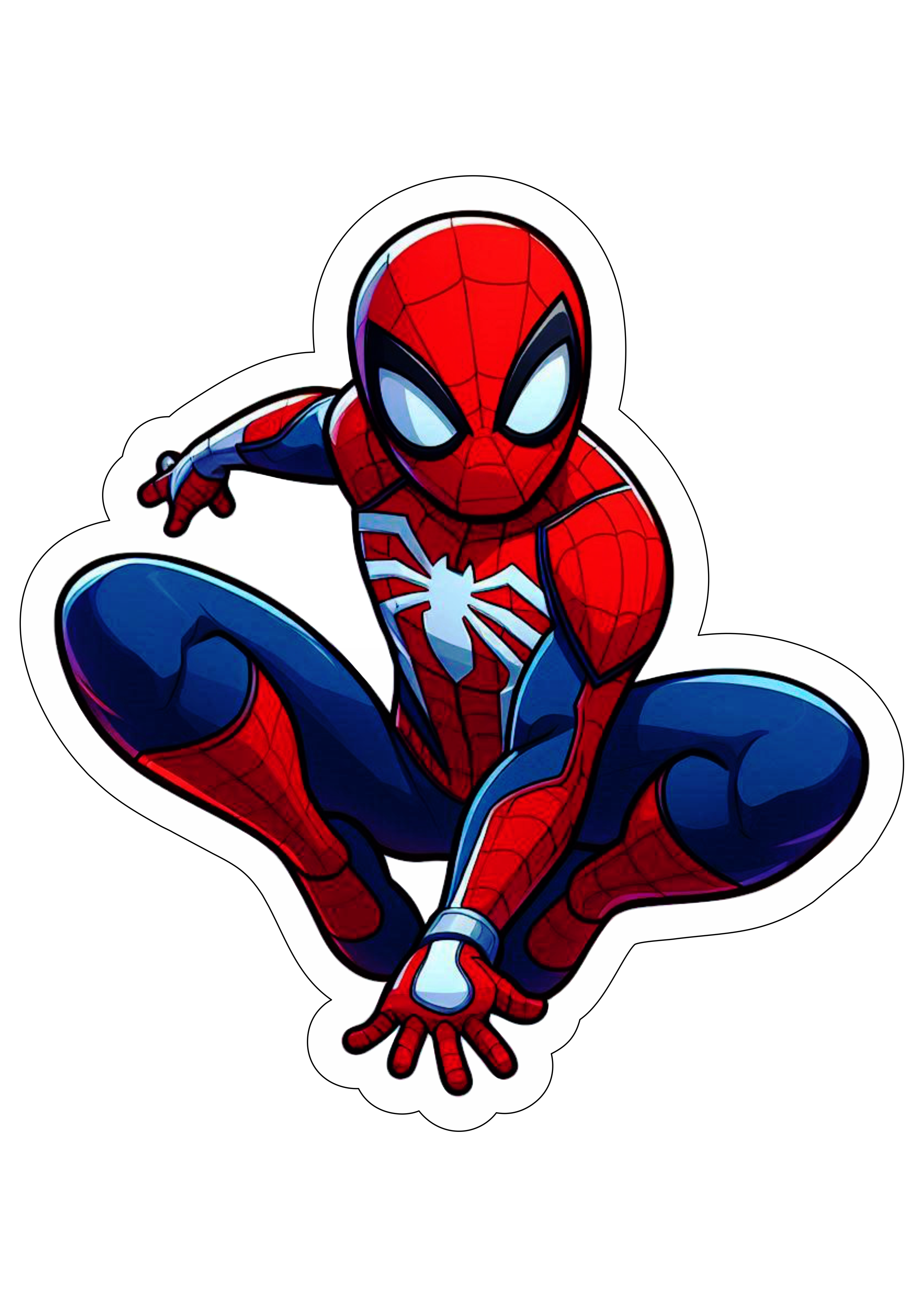 Homem-Aranha desenho simples cartoon png