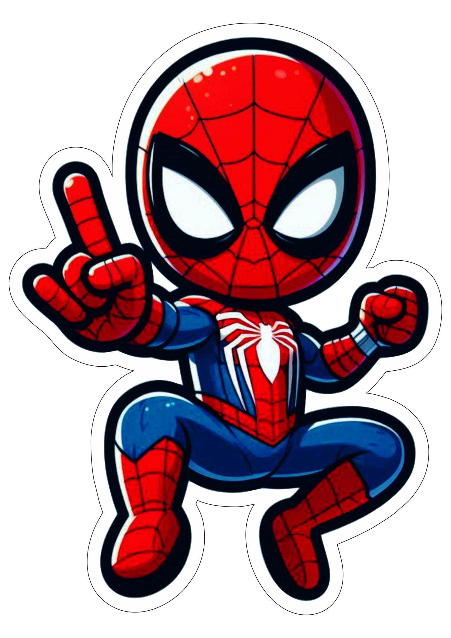 Homem-Aranha Spider-Man desenho simples cartoon imagem com contorno ...