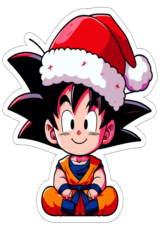 imagens de natal dragon ball