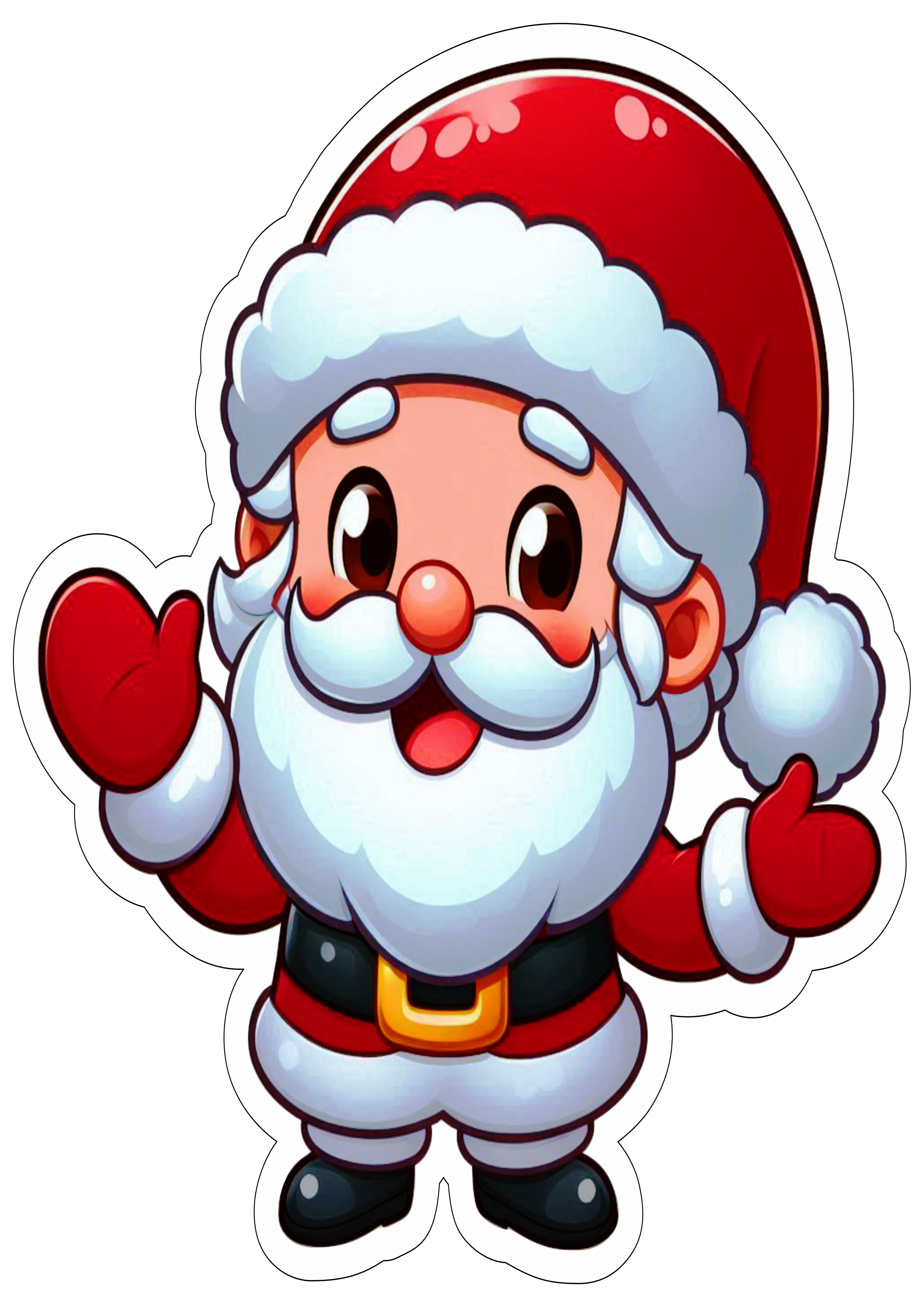 Papai Noel imagens de natal desenho simples infantil png