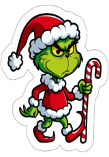 imagens de natal Frozen grinch papai noel7