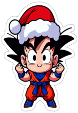 imagens de natal dragon ball7