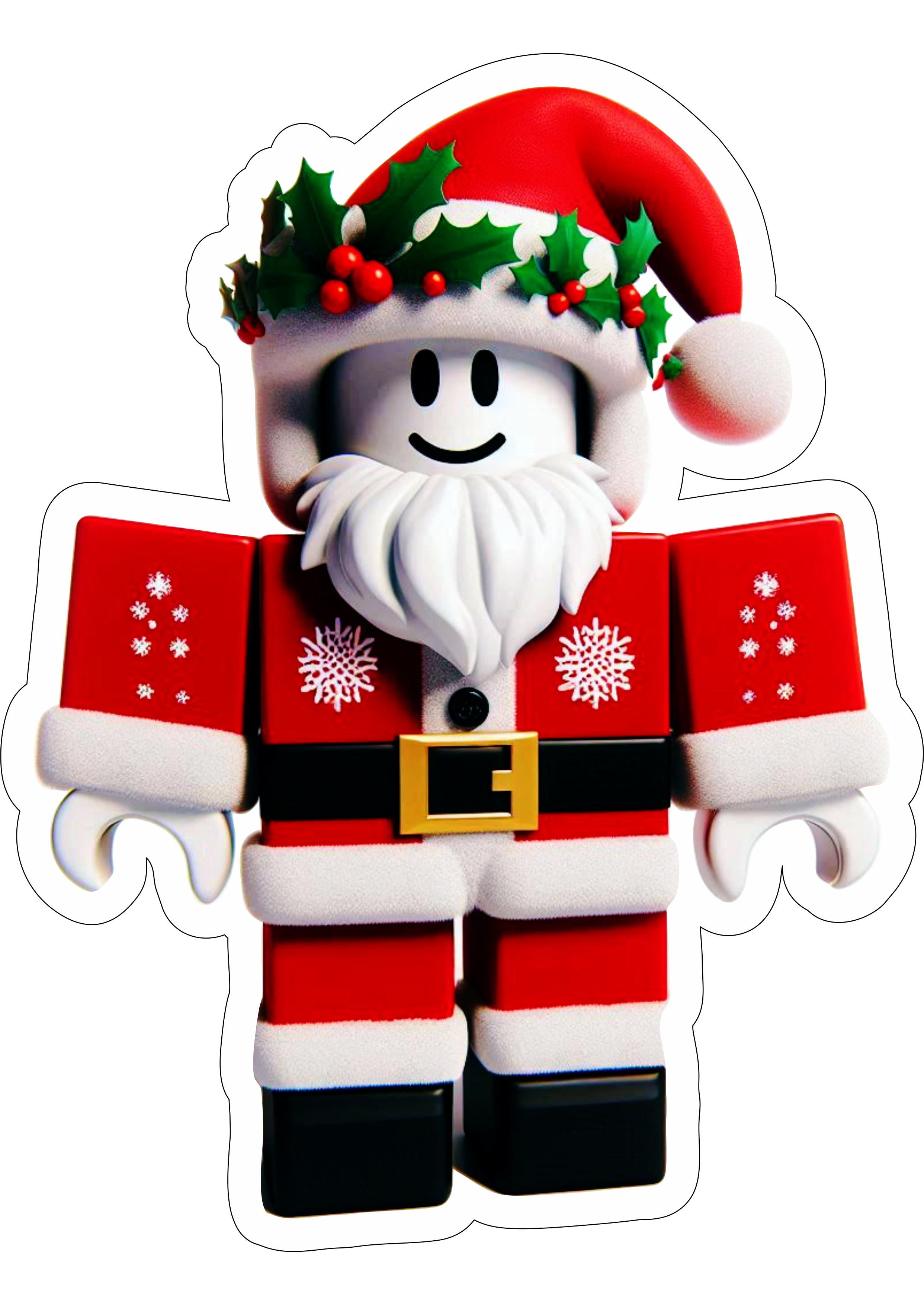 Roblox especial de natal personagem de game png