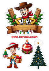 toy story topo de bolo natal1