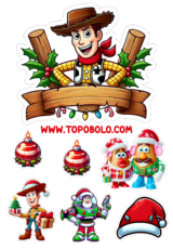 toy story topo de bolo natal3