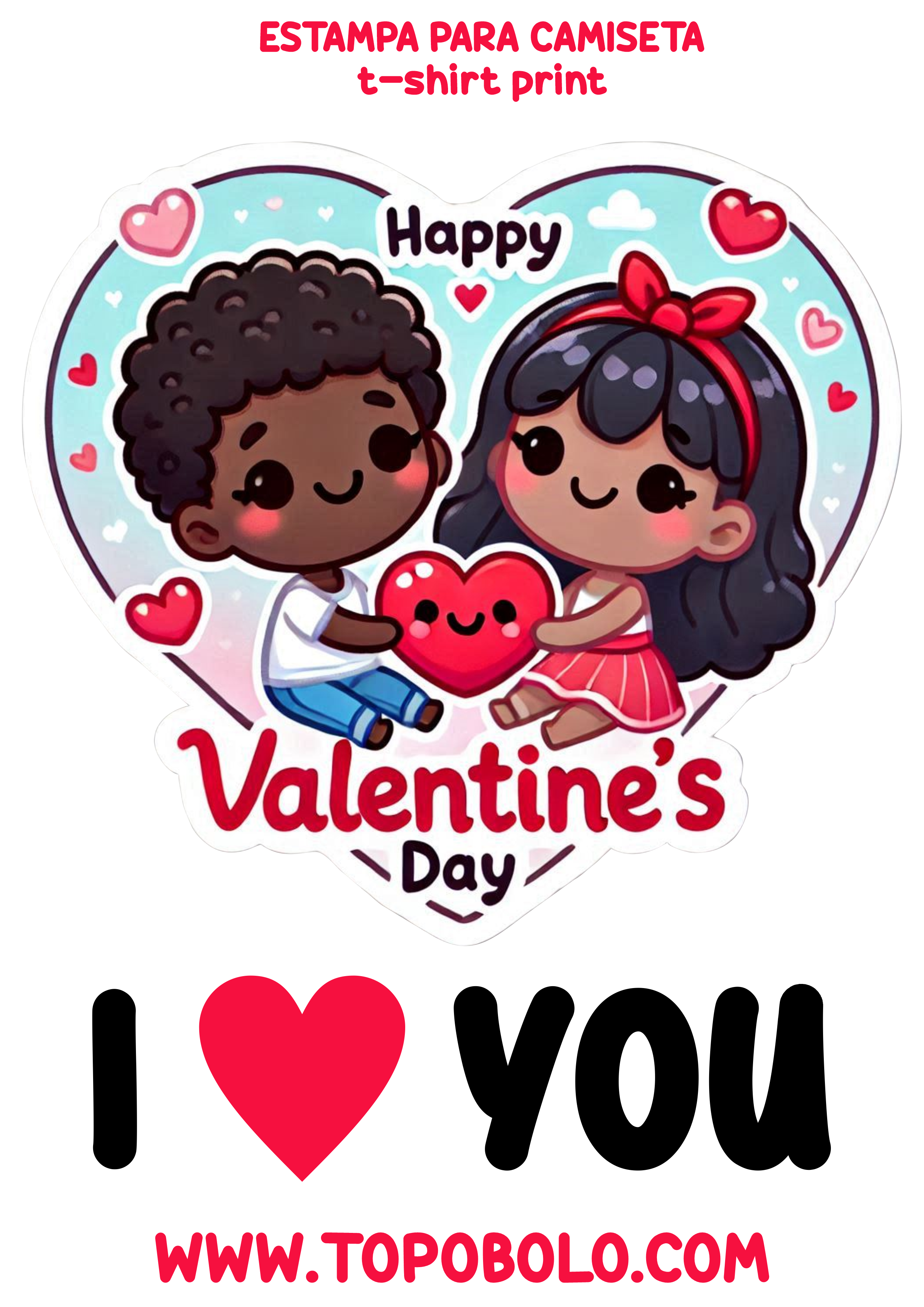 Happy Valentines day free designer for print shirt png