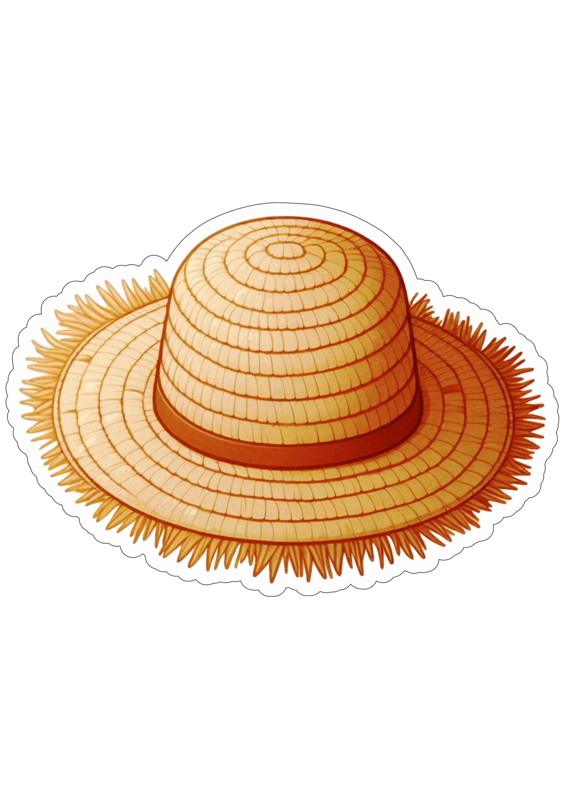 Chapéu de palha png