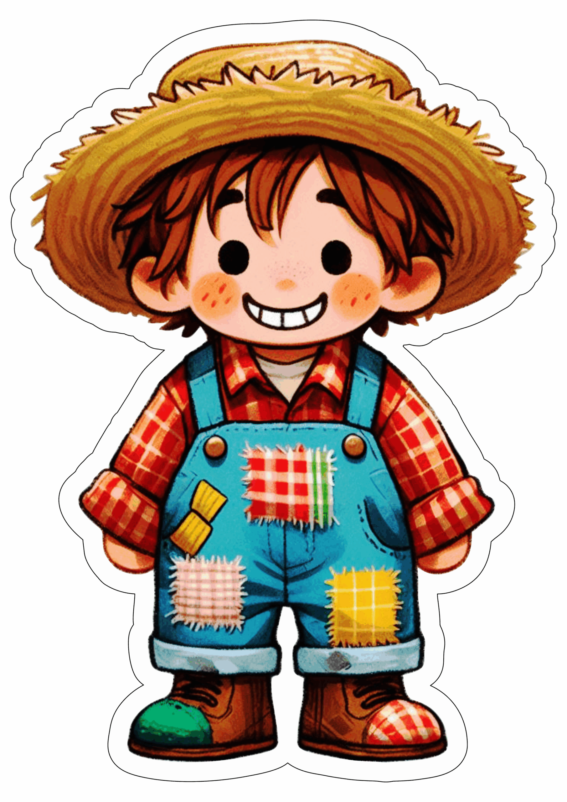festa junina menino com roupa caipira22