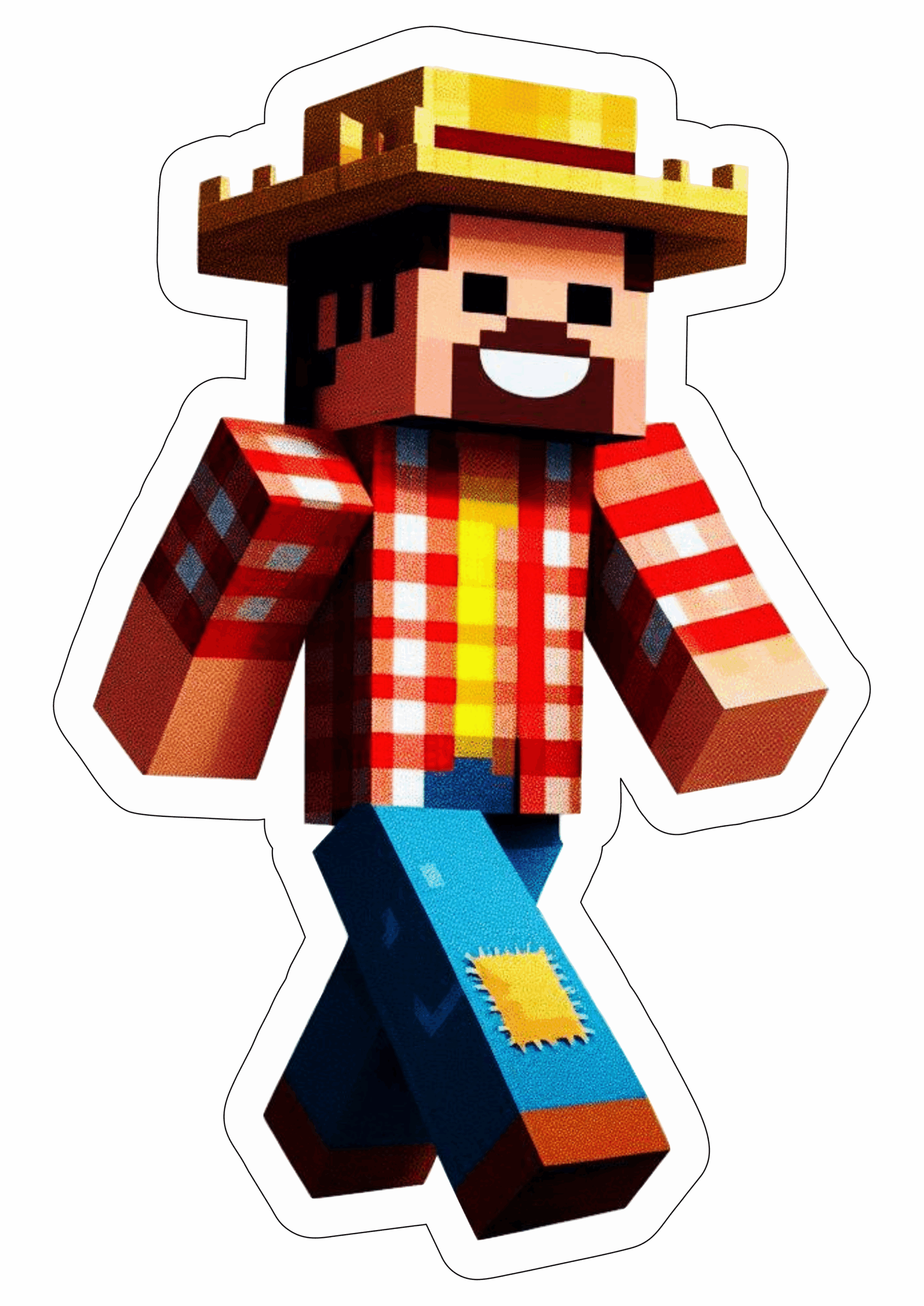 Minecraft imagens engraçadas de games São João Festa Junina fundo transparente png