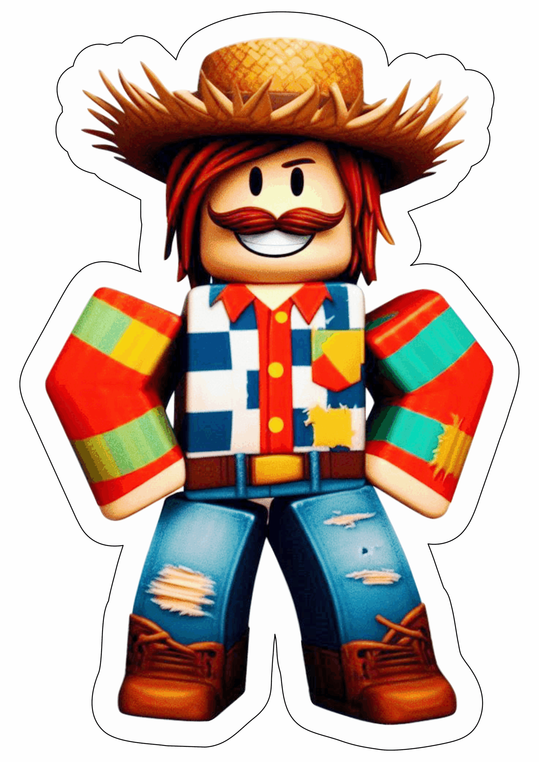 Roblox imagens engraçadas de games São João Festa Junina fundo transparente clipart png