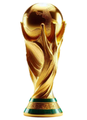 trophy world cup 2026 golden soccer
